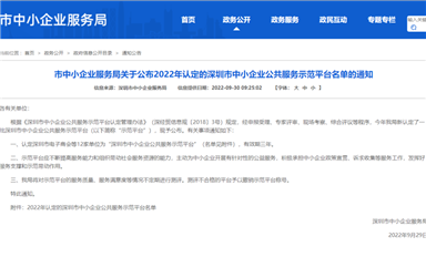 喜讯：我会再次获评“深圳市中小企业公共服务示范平台”