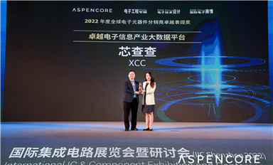 再获殊荣！芯查查荣获 “卓越电子信息产业大数据平台”奖项