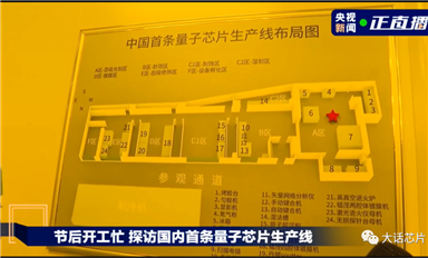 我国首条量子芯片生产线首次向公众亮相