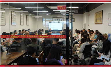 宋仕强对金航标萨科微管理人员系统培训，学习华为“五看三定”，贯彻“对标管理”