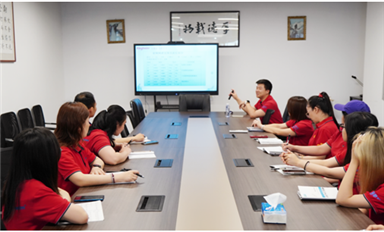 培训赋能丨宋沅明经理培训金航标产品知识  持续推进学习型组织建设