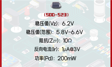 稳压二极管MM5Z6V2：助力高精度电压稳定