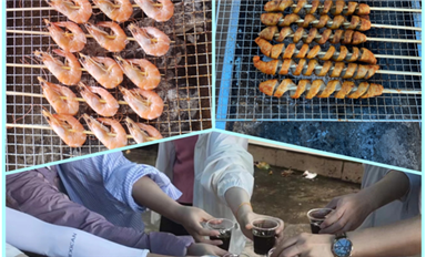 金航标和萨科微团建：自由行，“趣”烧烤，环湖骑行......这感觉YYDS!