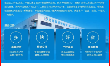 萨科微荣登立创商城授权代理商榜首，与安世、松下等世界品牌同台竞技！（萨科微11月23日每日芯闻）