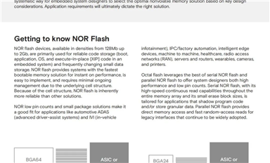 美光关于NOR Flash和NAND Flash入门文档